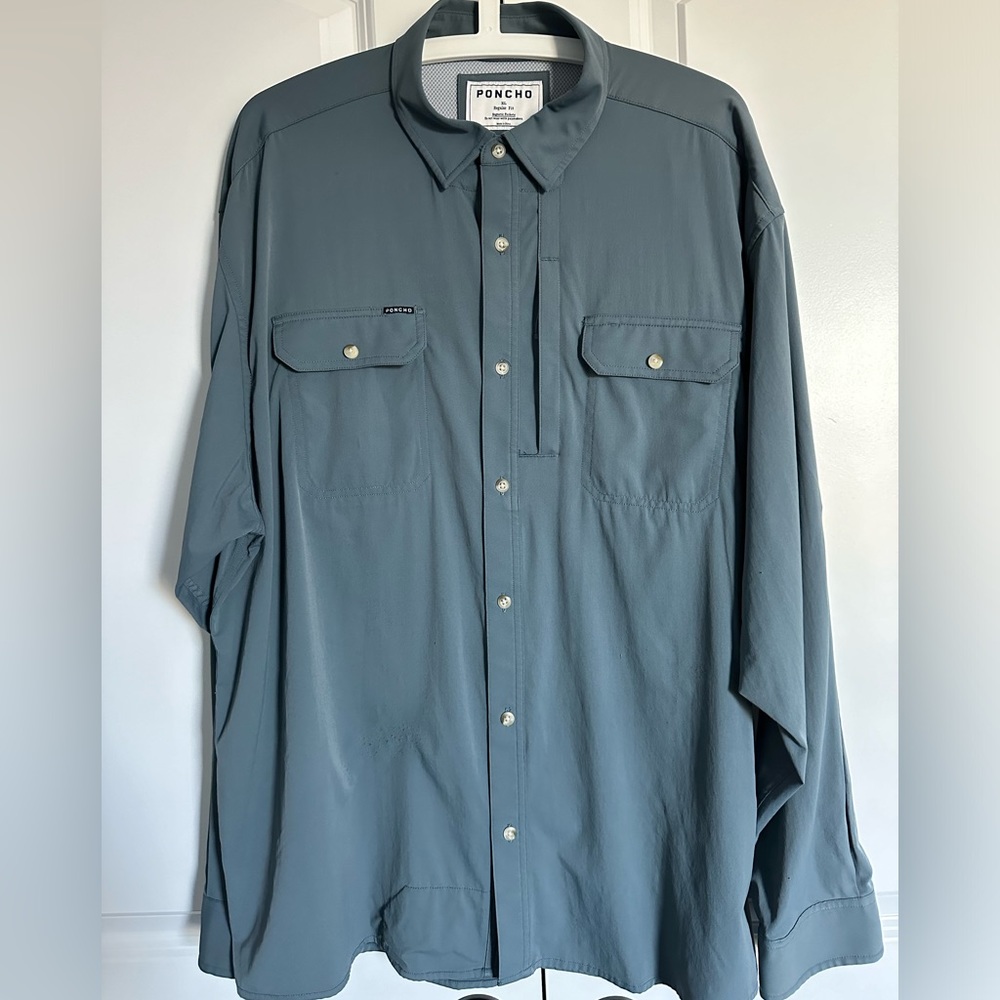Poncho Men’s XL Button Down Shirt